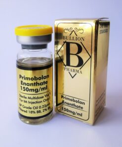 Primobolan 150mg Bullion Pharma product packaging